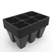 Seed Starter Tray Kit Peat Pots For Seedlings Organic Biodegradable with Labels