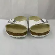 Birkenstock New w/ Box Madrid White Birko-Flor Narrow Width - Select Size