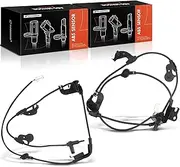 A-Premium 2PC Set Rear ABS Wheel Speed Sensor Compatible with Toyota RAV4 2006 2007 2008 2009 2010 2011 2012 [4WD] - Rear Driver and Passenger Side, Replace# 89545-42040, 89546-42040