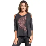 Sullen Clothing Baggy Top - Thunderbird
