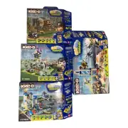 Kre-o Cityville Invasion Bundle 4 Sets Skyscraper Mayhem Haunted Hideaway NEW