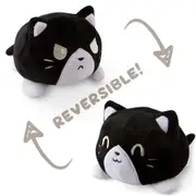 Tee Turtle Reversible Tuxedo Cat Plush