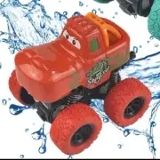 Monster Truck Toy: Friction Powered Pull, Back Push and Go Car 3.5x3.4x3.7 Inch