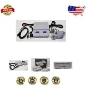 Retro NES & SNES Console - HDMI Output, 2 Controllers, Plug & Play Convenience