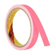 0.6 Inch x 16.5 Feet Glow in the Dark Tape, 1 Roll Tape, Pink