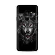 Samsung Galaxy S9 Plus Skins Decals - Angry Wolves Pack Howling