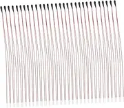 CHILDWEET Replacement Negative Temperature Coefficient Thermistors 100pcs 10K Probes 60MM Length for Precision