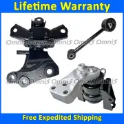 K4174 Motor & Trans Mount Set 3pc For 2017-23 Mitsubishi Mirage G4 1.2L AUTO CVT (for: Mitsubishi)