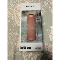 在飛比找蝦皮購物優惠-Sony SRS XB23珊瑚紅 藍芽喇叭 99成新