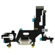 Charging Port Microphone Replacement for iPhone 11 A2111 - White Oem Specs