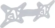 IFCASE Universal Back of Monitor, Monitor Arm Extension Metal VESA Mount Adapter Extender Plate for Mini PC CPU Computer Compatible with Intel NUC (White)