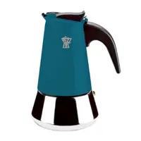 在飛比找HOTAI購優惠-【GHIDINI】Pezzetti不鏽鋼摩卡壺(藍4杯) |