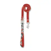Sport Pet Camo Tangle Free Bungee Dog Lead Red 122cm