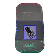 Peterbilt 579 Exact Fit Replacement Shift Boot Plate Blue
