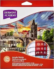 [Derwent Academy] Acrylic Paint 12Ml 24Pk