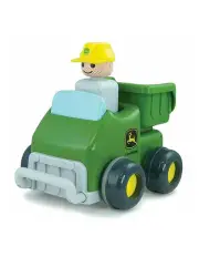 [John Deere] Push & Go Truck Kids/Boys Vehicle Dump/Tilt Box Toys/Play 12months+ Green