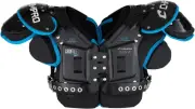 Champro Gauntlet Skill Football Shoulder Pads Large, Black
