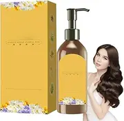 Plant Single Dose Floral Fragrance Dye - Plant-Based Hair Color Shampoo, Long Lasting Natural Dye for Women, Elderly, Grandma, Unisex Use, Fast Hair Coloring, Gentle on Hair, Vibrant Floral Scent