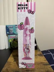 Hello Kitty 13" Motion Volcano Lamp, White Wax in Pink Liquid