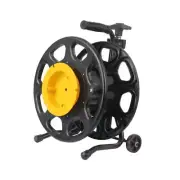 Wire Cable Reel with Wheel Fiber Optic Cable Tray for Garden Travel Backyard