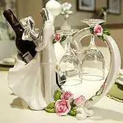 Wine Rack Home Red Holder Wine Glass Rack Bar S,Resin Creative Fashion and Practical Wedding Gift Wine Cabinet Decoration Living Room Restaurant Home Practical,1 Elegant Interesting KeYJ