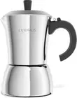Moka Pot - 6 Cup Stovetop Espresso Coffee Maker - 100% Stainless Steel Italia...