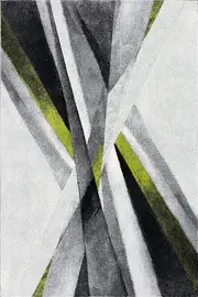 Fantasy Abstract Rug - 109 Green by Cyrus Rugs