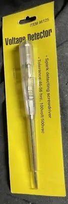 Voltage Detector Handhold Spark detecting Screwdriver Tolerance 46-56 hrc 100vol