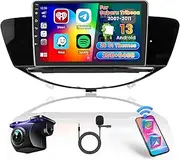 Car Radio for Subaru Tribeca 2007 2008 2009 2010 2011: [2G+64G] 9 inch Car Stereo with Wireless Carplay Android Auto, Touch Screen Upgrade for Tribeca with GPS Bluetooth WiFi SWC FM RDS DSP