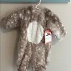Pottery barn kids net woodland baby fawn costume size 0-6 months