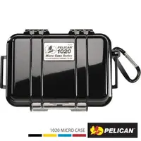 在飛比找PChome24h購物優惠-PELICAN 1020 微型防水氣密箱-(黑)