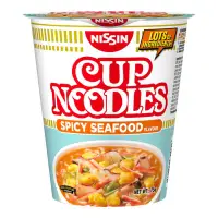 在飛比找蝦皮購物優惠-新加坡 - NISSIN 辣海鮮杯麵 Spicy Seafo