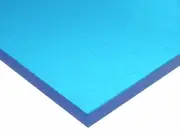 1/8" (3mm) Blue Neon 12"x24" Acrylic Plexiglass Sheet AZM