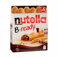 在飛比找蝦皮購物優惠-Nutella B-Ready榛果巧克力威化餅 ( 6入一盒
