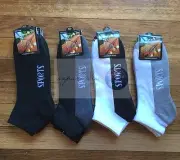 6 pairs COTTON Sport Cushion Foot Low Cut Ankle Running Socks Size 11-14 New