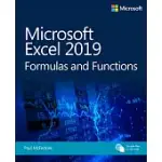 MICROSOFT EXCEL 2019 FORMULAS AND FUNCTIONS