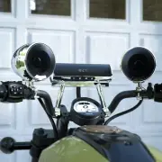 Waterproof Bluetooth Motorcycle Stereo 4 Speaker Soundbar Audio System USB Radio