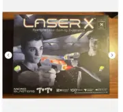 Laser X Micro B2 Blasters Real-Life Laser Gaming Experience 2 Player New