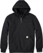 Carhartt Rain Defender Loose Fit Heavyweight Quarter-Zip Hoodie, black, Size S for Men