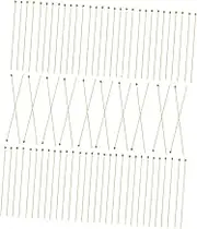 Beatifufu 100Pcs Ball Head Pins Jewelry Making Kit Durable Stitching Needles for DIY Beads Crafts for Bracelet and Earring Projects Easy to Use