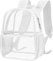 Paxiland Clear Backpack for Stadium Events Small Clear Bag See Through Backpack for Sport Events Concert