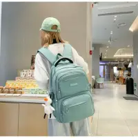 在飛比找momo購物網優惠-【SUNSHINEBAG 日晴】韓版學院風 甜美後背包
