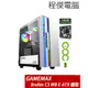 【GAMEMAX】Brufen C3 COC E-ATX下置式 側透機殼-白藍 實體店家『高雄程傑電腦』