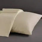 Garnier Thiebaut Ivory Standard/Queen Set-2 Pillow Cases 400-TC 100% Plain...