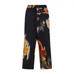 [Y 3] Y 3-Black Aop Sport Uniform Polyamide Track Pants-Uomo M STAND