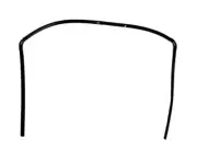 GENUINE OEM BAUMATIC OVEN DOOR SEAL FRONTAL GASKET BAU91GG.1