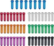 Brake Cables End Caps - Aluminum Alloy Bike Brake Cable End Caps | Portable Shift Terminal Cover, Cycling Components & Parts for Road Mountain Cycle