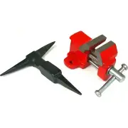 2 T-Shaped Anvil Table Top Vise Metalworking Bench Watchmaker Jewelers Tool