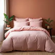 Royal Comfort 1000 Thread Count Bamboo Cotton Sheet and Quilt Set King Blush