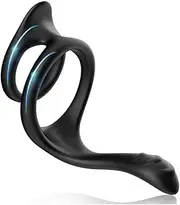 SIDED Dual Enhance Ring Super Soft Silicone Elastic Ring Men Delay Ring Enhance Long Lasting Delay Ring, Couple Bed Exercise Ring Fitness Ring